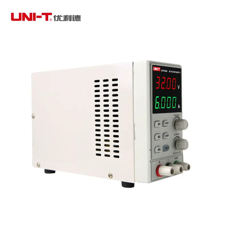 UNI-T UTP1306S Регулируемый DC Питание Одного переменного тока 32 V/6A 4 биты 220V вход OVP