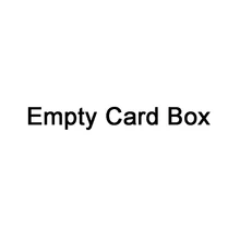 50 шт пустая коробка для карт высокое качество волшебный аксессуар для волшебника сделать свои собственные магические трюки