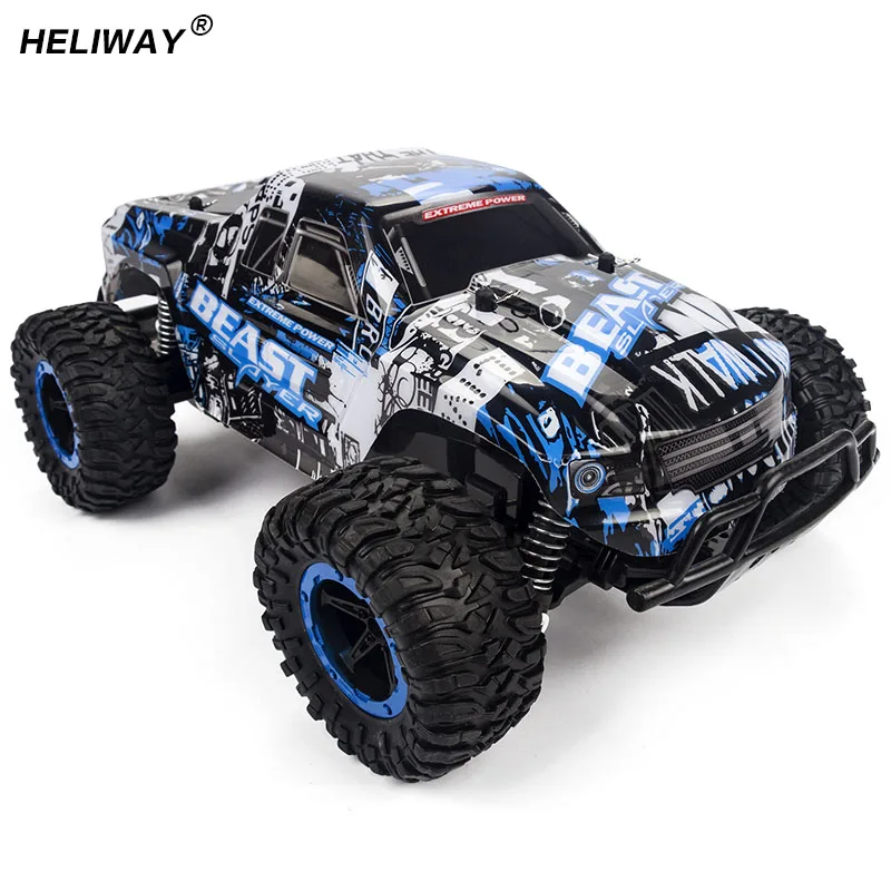

Professional RC Car 1:16 High Speed SUV Rock Rover Double Motors Big Foot Cars Remote Control Radio Controlled Off Road Car Toys