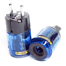 P-037e + К C-037 24 к посеребренные ЕС мощность Plug ac мощность шнур вилки