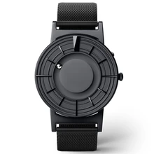 EUTOUR Rome digital dial watches Luxury Brand Mens fashion Casual Quartz Watch Simple Men Round canvas leather strap Wristwatch EUTOUR Rome digital dial watches Luxury Brand Mens fashion Casual Quartz Watch Simple Men Round canvas leather strap Wristwatch