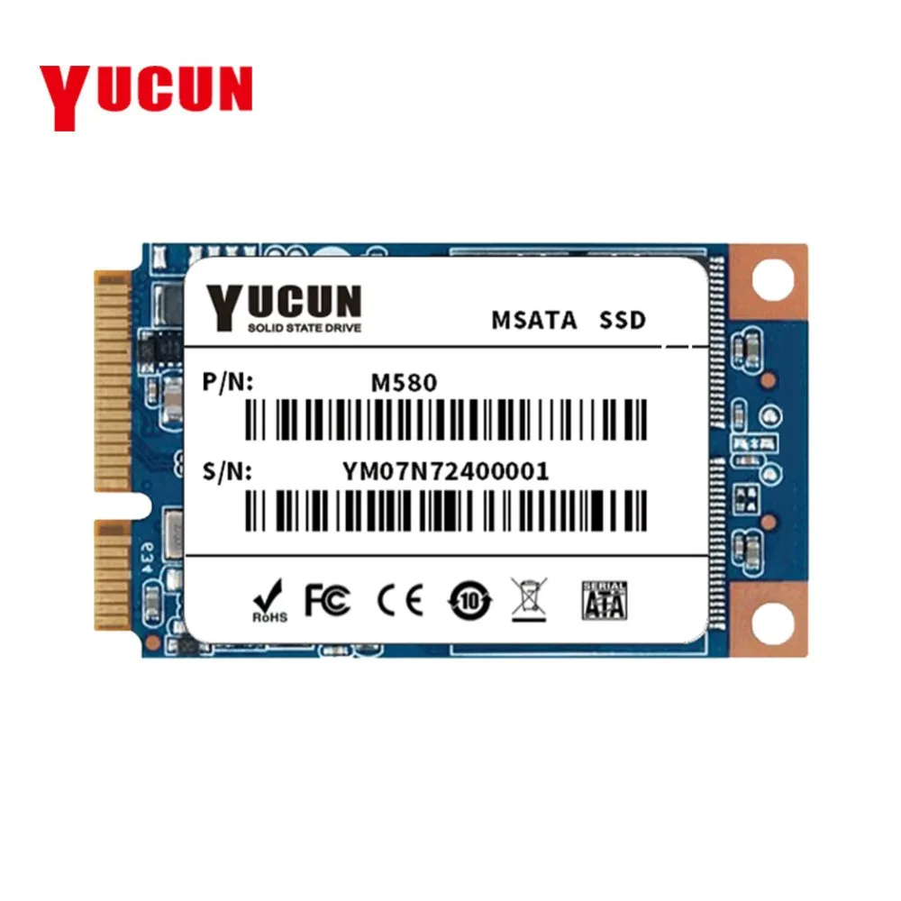 YUCUN MSATA SSD 16 ГБ 32 ГБ Внутренний твердотельный накопитель PCIE SSD для планшетных ПК ультрабуки ноутбук