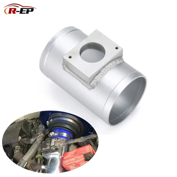 R-EP エアフローセンサマウント三菱 ASX ランサーアウトランダー MAF Eddy 計アダプタチューブ 63 ミリメートル 76 ミリメートル