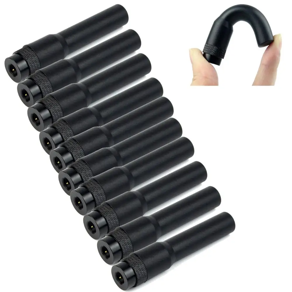 

10Pcs RT20 SMA-M Dual Band Antenna 10W for YAESU VX-1R BAOFENG Retevis RT1 RT2
