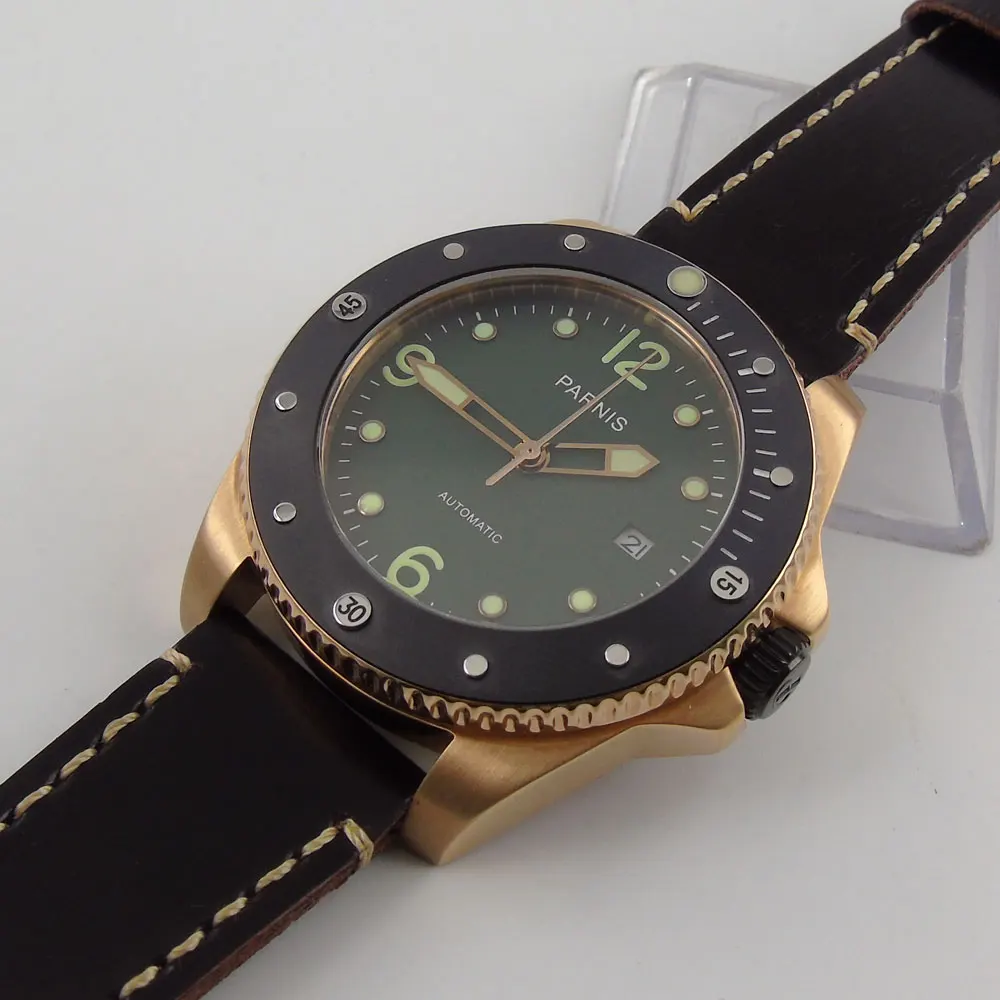 Мужские часы с зеленым циферблатом 43 мм|watch men|watch men watchwatch watch |