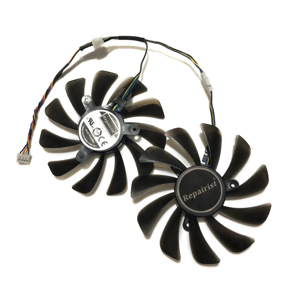 Охлаждающий вентилятор ZOTAC GeForce GTX 1070 Ti AMP Edition GPU VGA для замены видеокарт