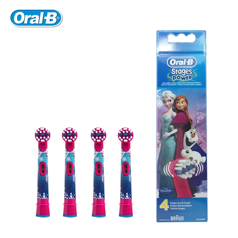 Oral B перезаряжаемая зубная щетка для детей гигиена полости рта водонепроницаемая