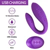 Wireless Vibrator Adult Toys For Couples USB Rechargeable Dildo G Spot U Silicone Stimulator Double Vibrators Sex Toy For Woman 1