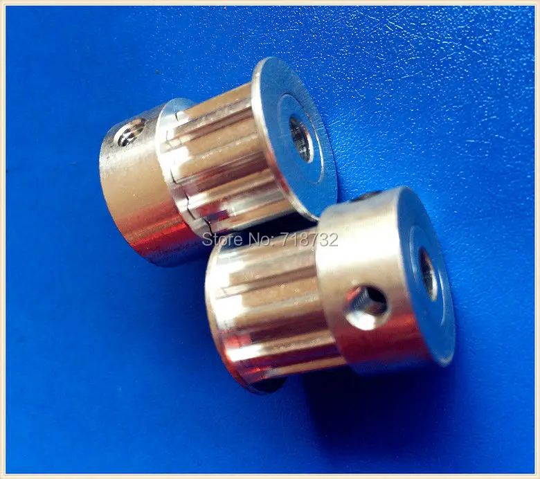 

8 teeth T5 timing pulleys 10mm belt width 6.35mm bore