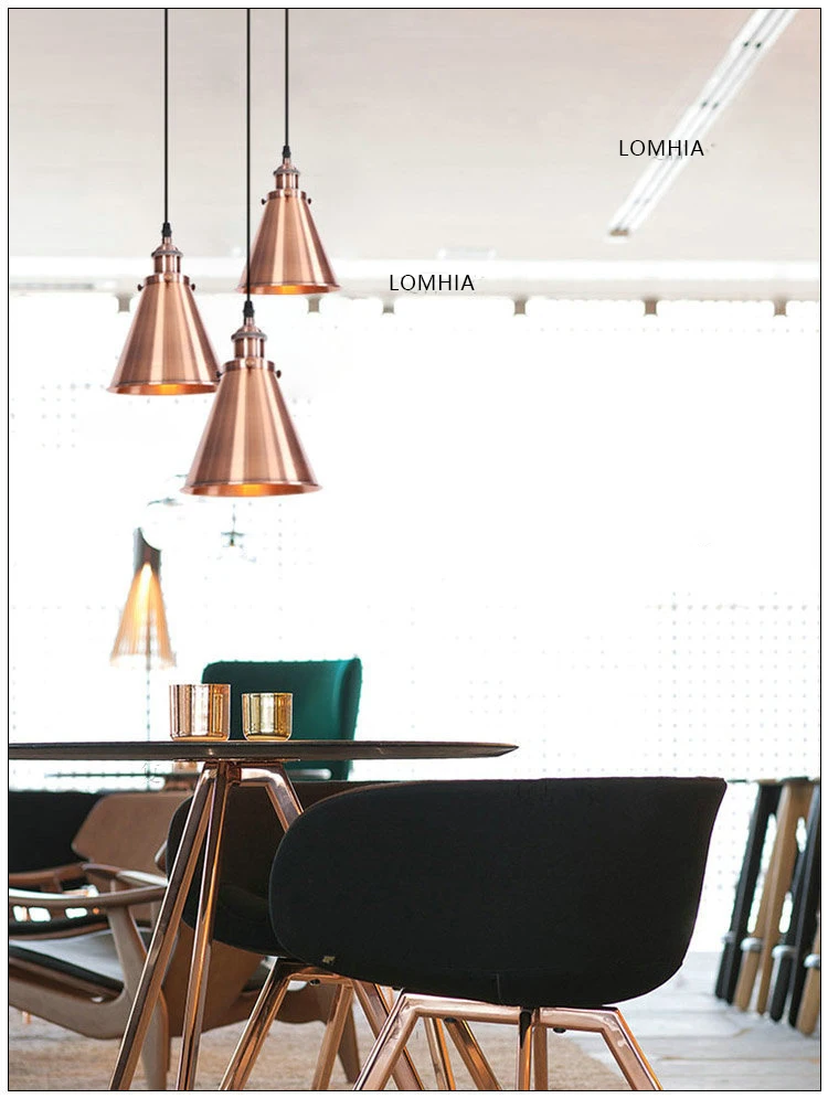 Modern Loft Pendant Lights Retro Industrial Edison Vintage Lamp19
