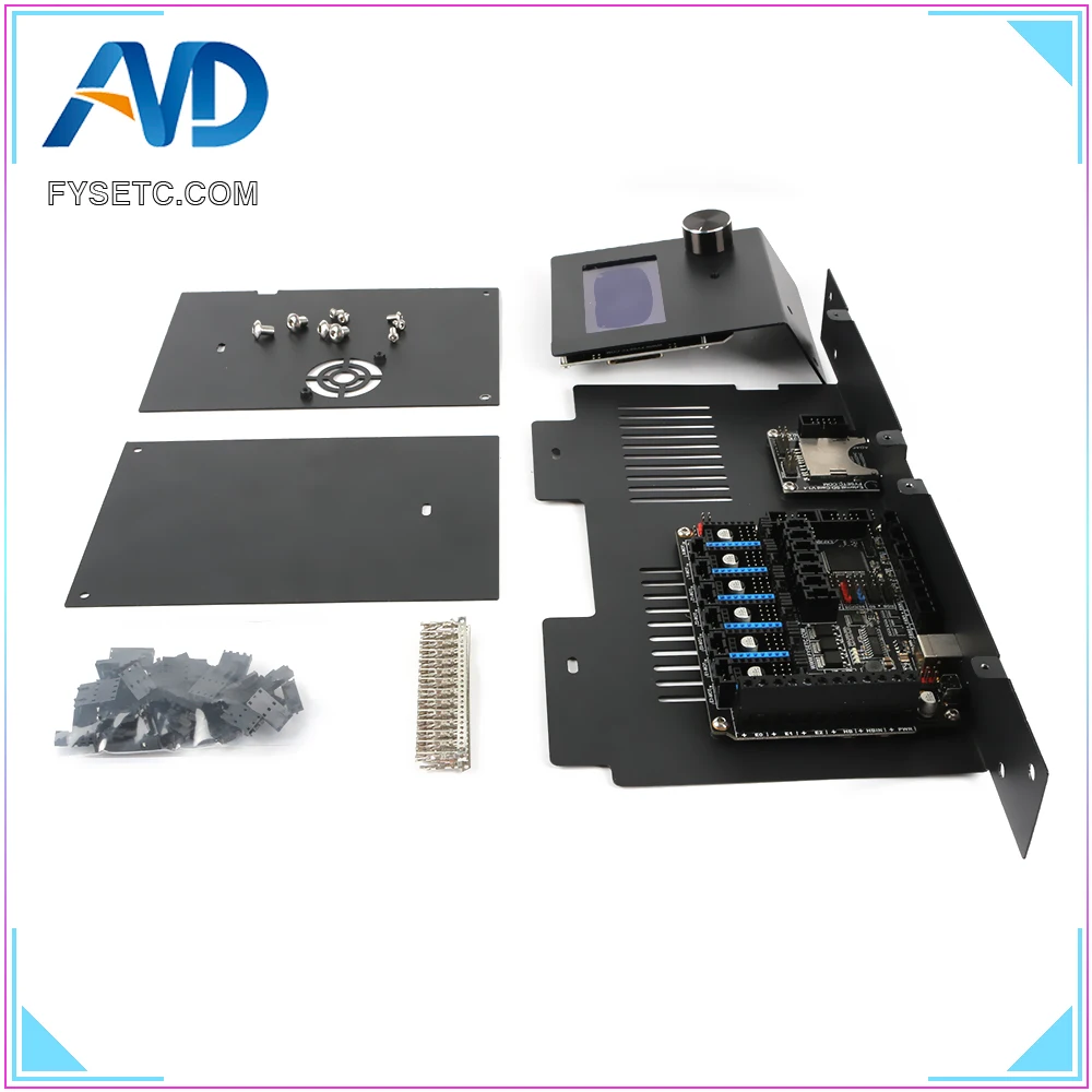 

FYSETC F6 V1.3 Mainboard + 6PCS TMC2208 + Generic 12864 Screen /4.3" inch Touch Screen case for creality ender 3 ender-3