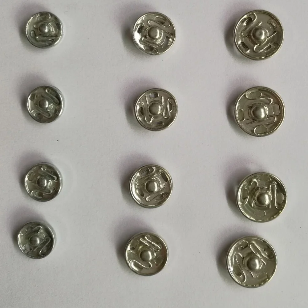 Металлические кнопки для шитья 10/12/14 мм 100 шт.|Пуговицы| |