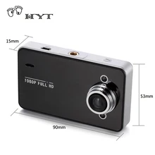 HYT Full HD 1080 P registrador Del Coche DVR Cámara de Vídeo De Cam Cámara de la rociada 2.7 Pulgadas G-sensor Dash Cam Grabadora de Visión Nocturna H024