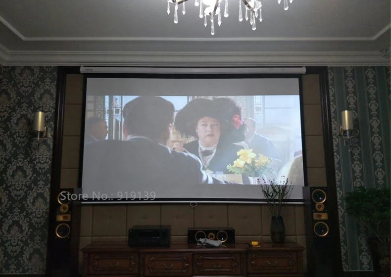 100inch 16x9 Manual Screen pic 27
