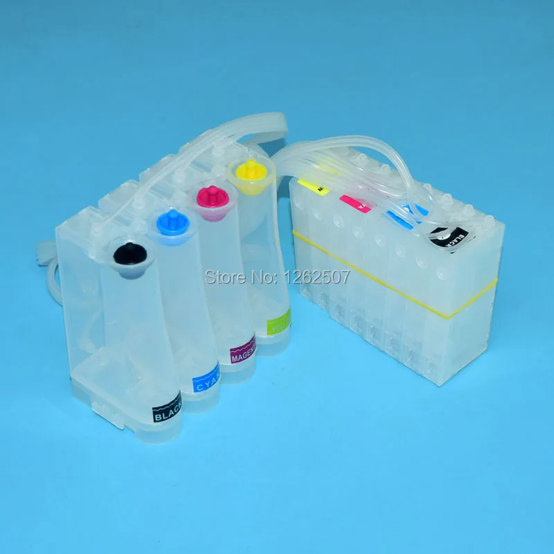 연속 잉크 공급 시스템(CISS) 칩리스 SJIC22P C3500 3510 3520 (엡손 컬러워크 TM-C3500 C3510 C3520 컬러 라벨 프린터용)