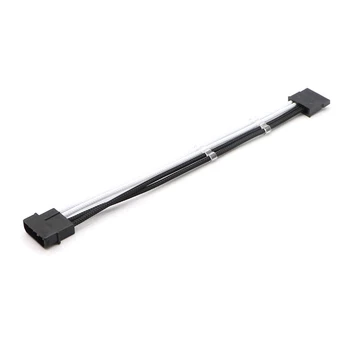 

10pcs/Lot IDE Molex 4Pin to Sata Power Adapter Cable with 2pcs Cable Comb.