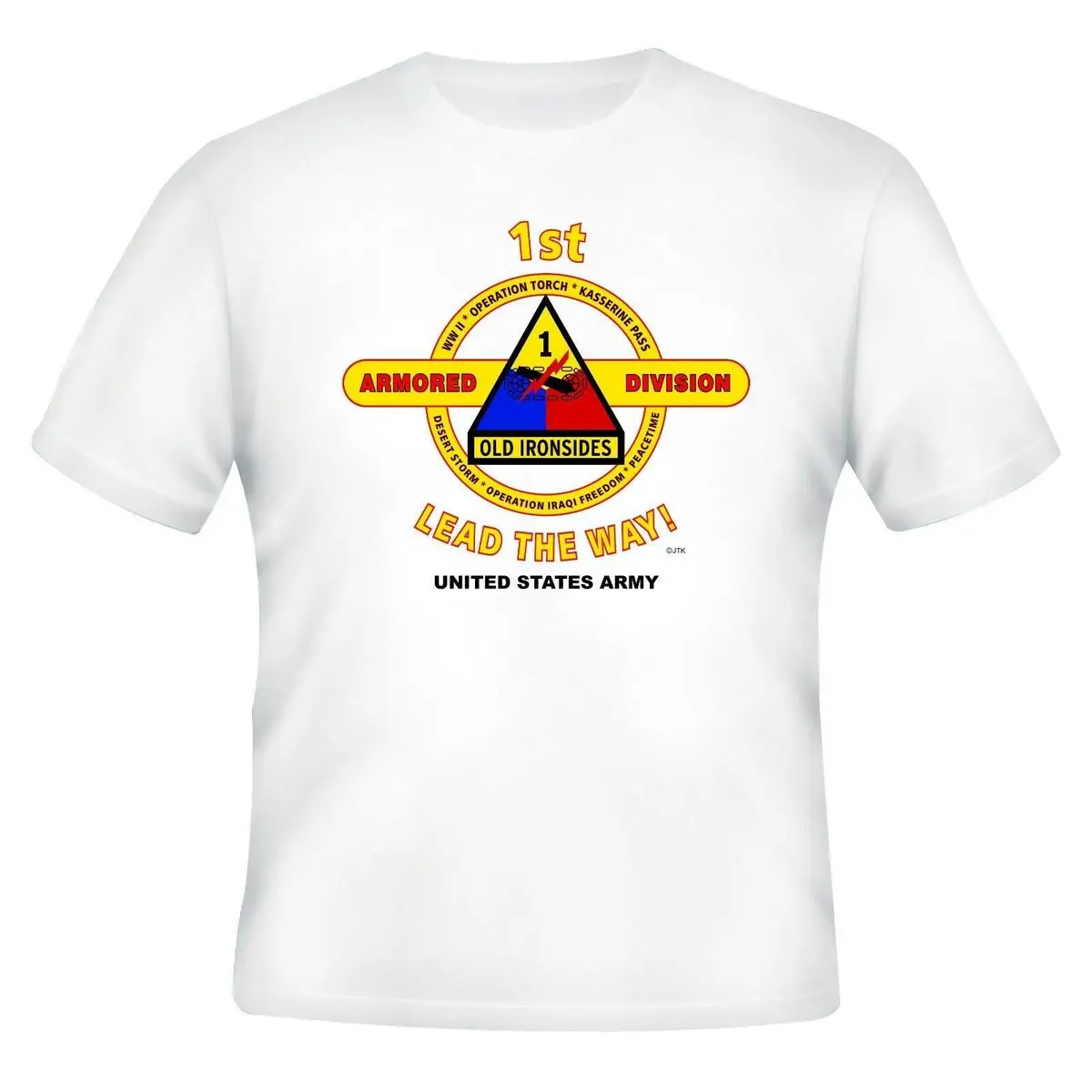 

1ST ARMORED DIVISION & OPERATION IRAQI FREEDOM VETERAN Size S-3XL