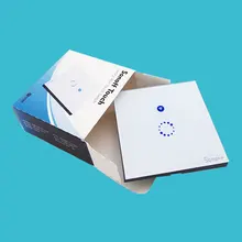 EU Sonoff Smart Wall Touch Switch Touch Wifi Wireless Remote Light Relay App Control 1 Gang 1 Way Work with Alexa Google Home