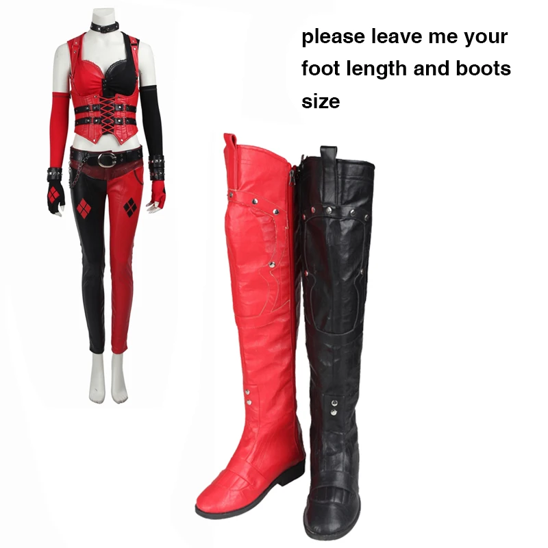 купить Batman Arkham Knight Cosplay Boots Harley Quinn Boots Game
Cosplay Shoes Female Halloween Accessories Adult Women Custom Made
Отзывы