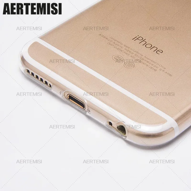 Aertemisi Transparent Crystal Clear Soft TPU Case Cover for iPhone 5 5s SE 6 6s 7 Plus Ariana Grande Beyonce Drake Justin Bieber