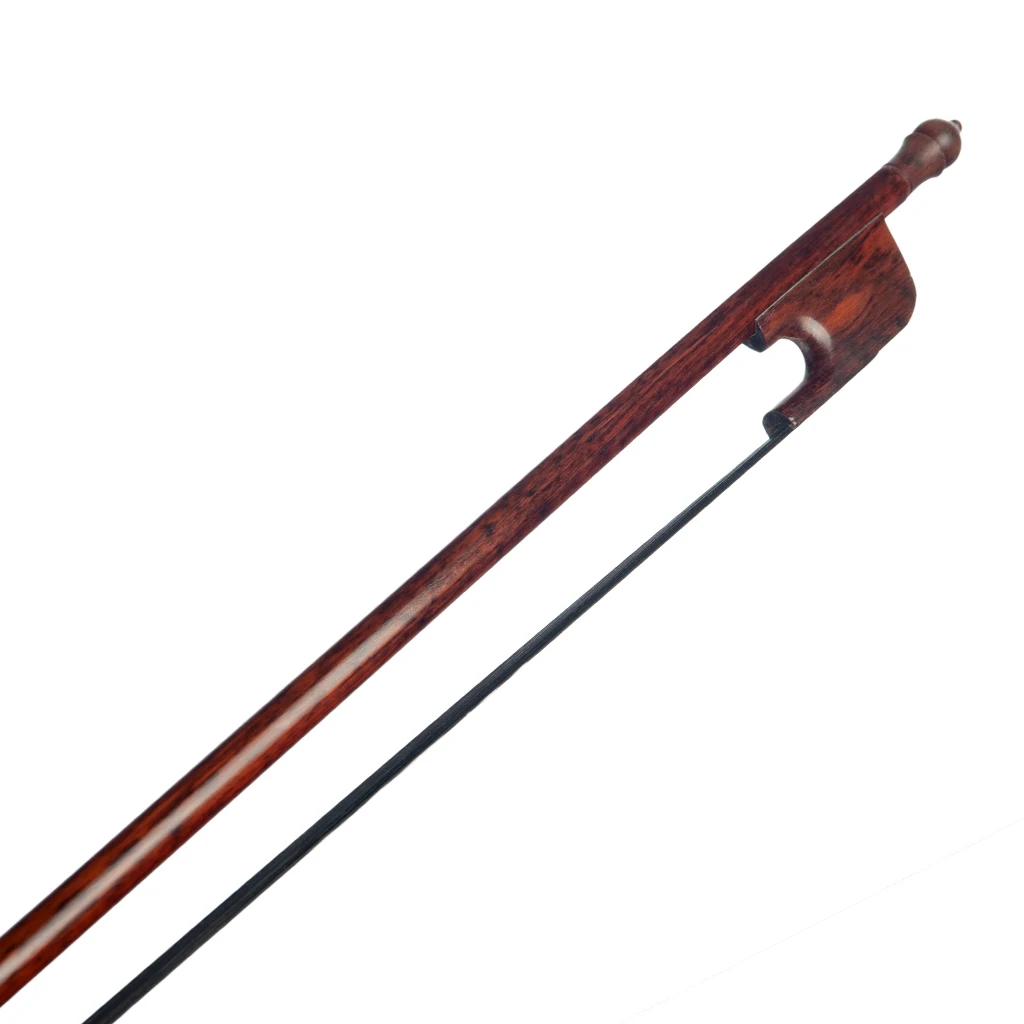 Snakewood лук струна для скрипки 4/4 для 15 ''16'' Виола барокко Стиль круглая палка Высокое качество черный конский волос