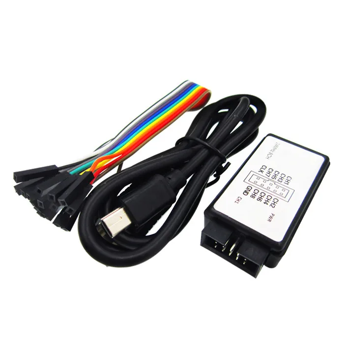 1 комплект Новое поступление USB Logic Analysis 24M 8CH|logic analyze 24m|logic 24m 8chlogic analyzer |