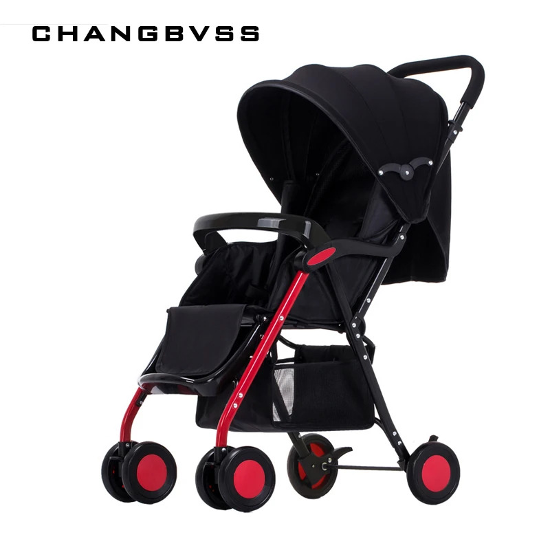 

High Landscape Portable Travel Baby Strollers,Super Light Foldable Can Sit & Lie Baby Prams Pushchairs Kinderwagen Child Trolley