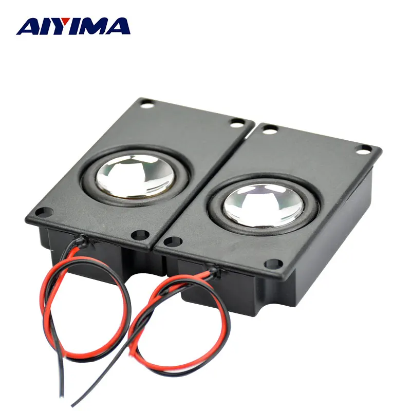 AIYIMA 2 шт. 4 Ом 3 Вт аудио портативный динамик s 3870 Box DIY Mini TV Speaker s|portable speaker|box speakertv speaker
