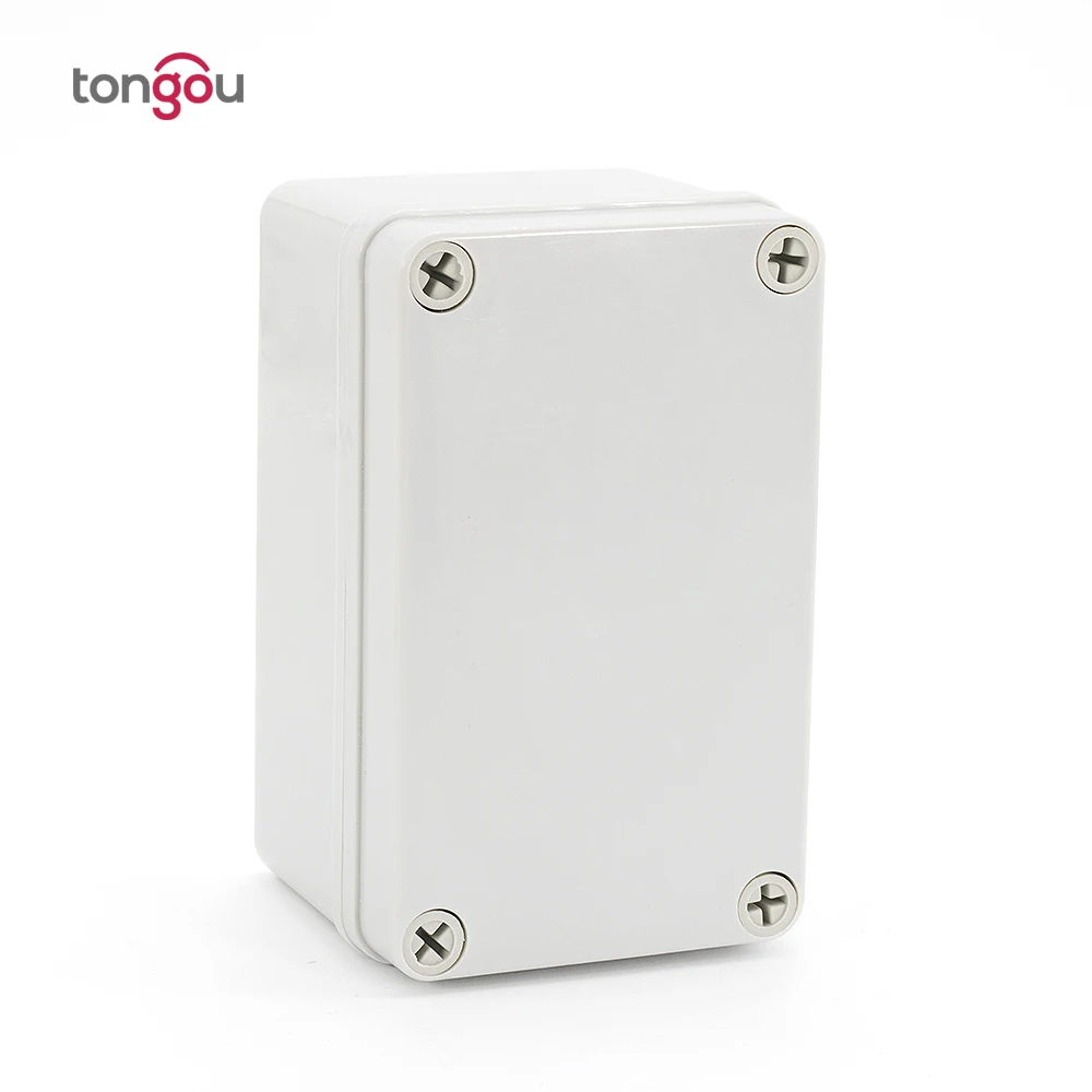 Ip67 130*80*70 Mm Waterproof Junction Box Free Customized Trepanning 3