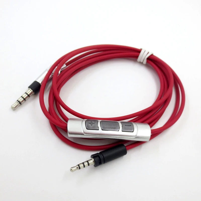 For Sennheiser Momentum 1 0 2 0 Earphones Upgraded Replacement Audio Cable with Mic for Huawei mate 20 iPhone X Headphone