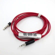 For Sennheiser Momentum 1 0 2 0 Earphones Upgraded Replacement Audio Cable with Mic for Huawei mate 20 iPhone X Headphone