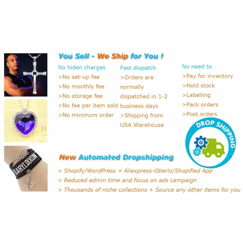 

Drop Shipping Business for Shopify WordPress Free Oversea Drop Ship T-Shirt Jewelry Drop Shipper from China Quality Service