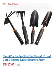 3 шт./партия. мини-наборы садовых инструментов лопата, грабли для домашнего выращивания растений