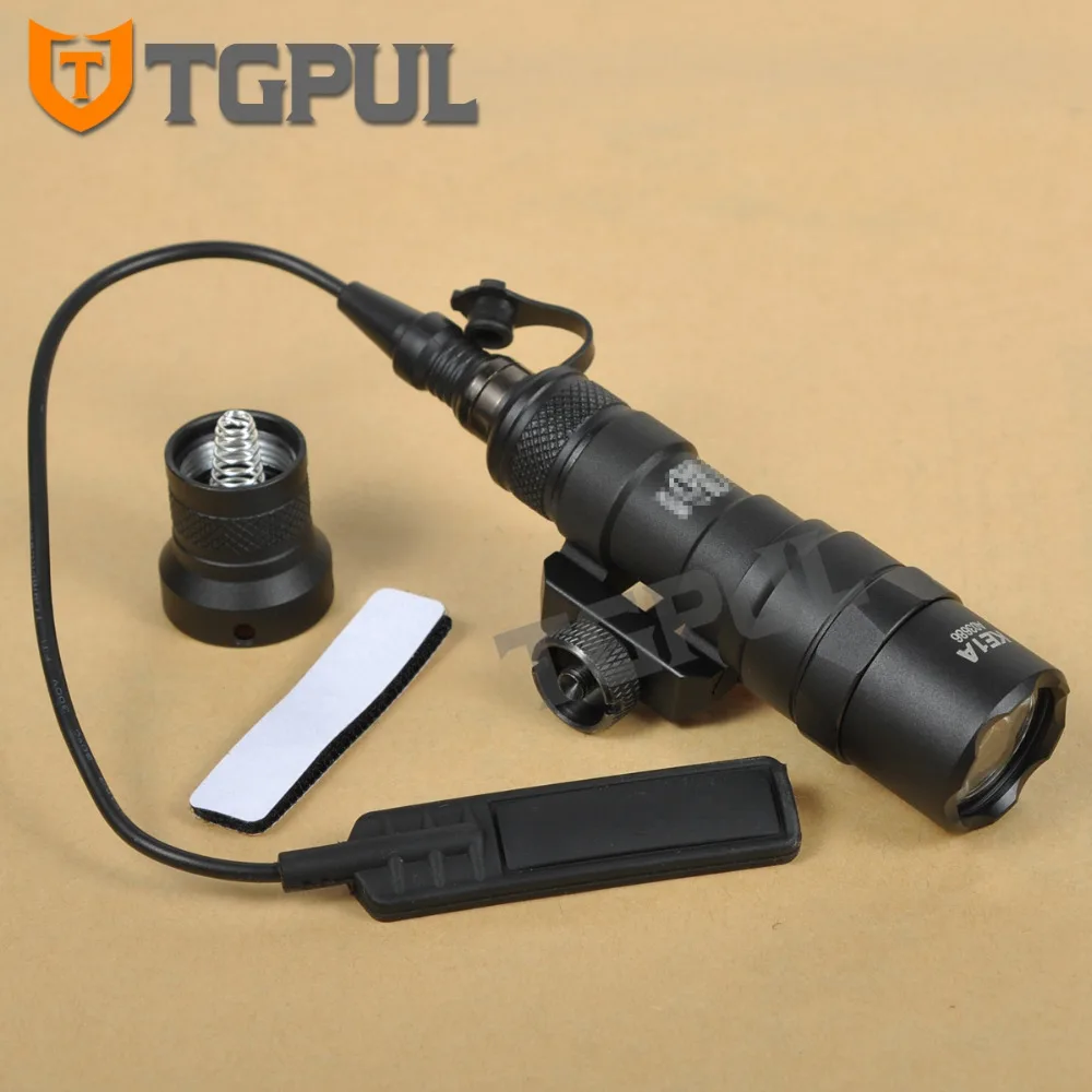 Тактическая мини фонарь TGPUL M300B для оружия светодиодный фонарик разведки