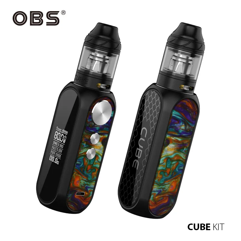 2019 оригинальный комплект OBS CubeKit с сеточным баком 3000 мАч 80 Вт максимальный выход и