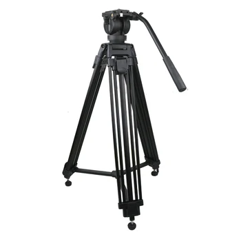 

DIAT A193CKS10 Professional 75mm Heavy Duty Video Camera Tripod with Fluid Drag Head Video Tripod Dslr Fluid Head Damping