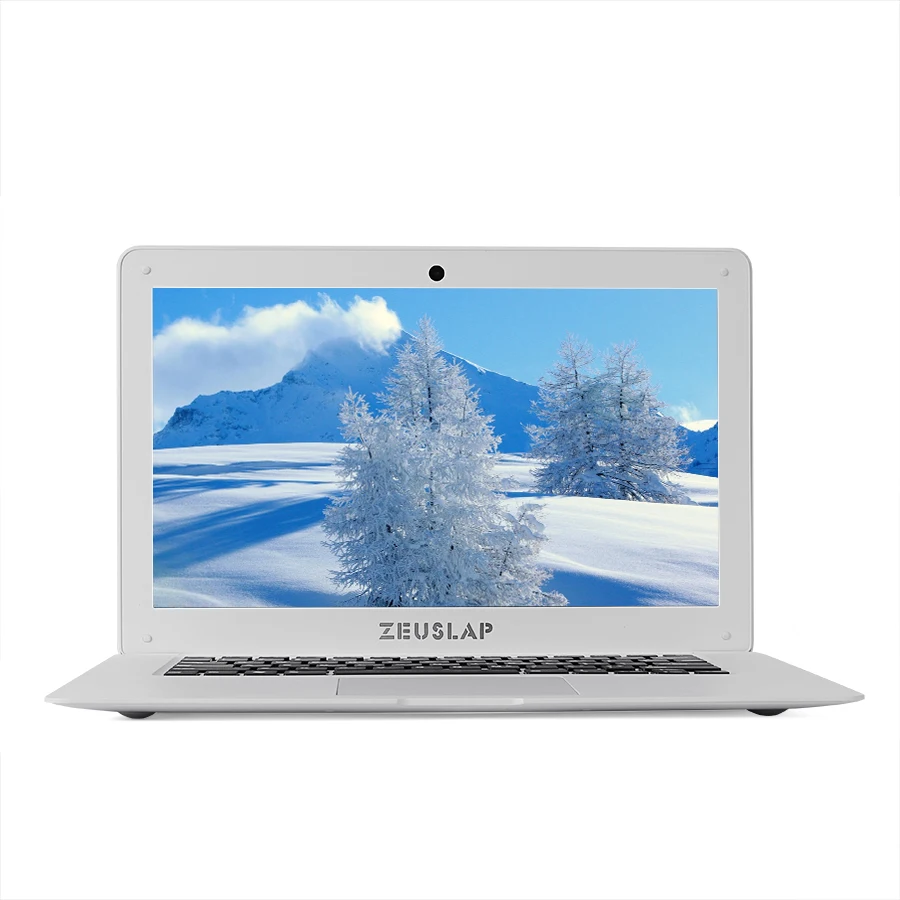 ZEUSLAP-A8 Plus 14inch Ultrathin Laptop 4GB Ram+128GB SSD Intel Quad Core Fast Boot Win10 Ultrabook Notebook Computer