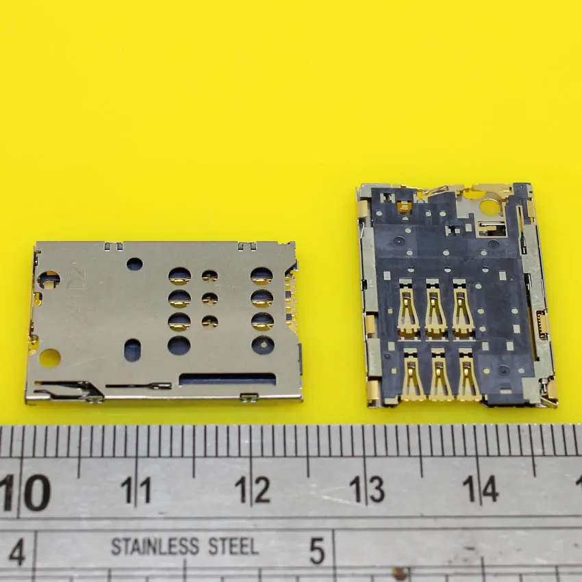 cltgxdd KA-211 Sim card For Nokia N8 C7 C7-00 Sim Card Reader Holder Tray Slot Socket Connector Replacement