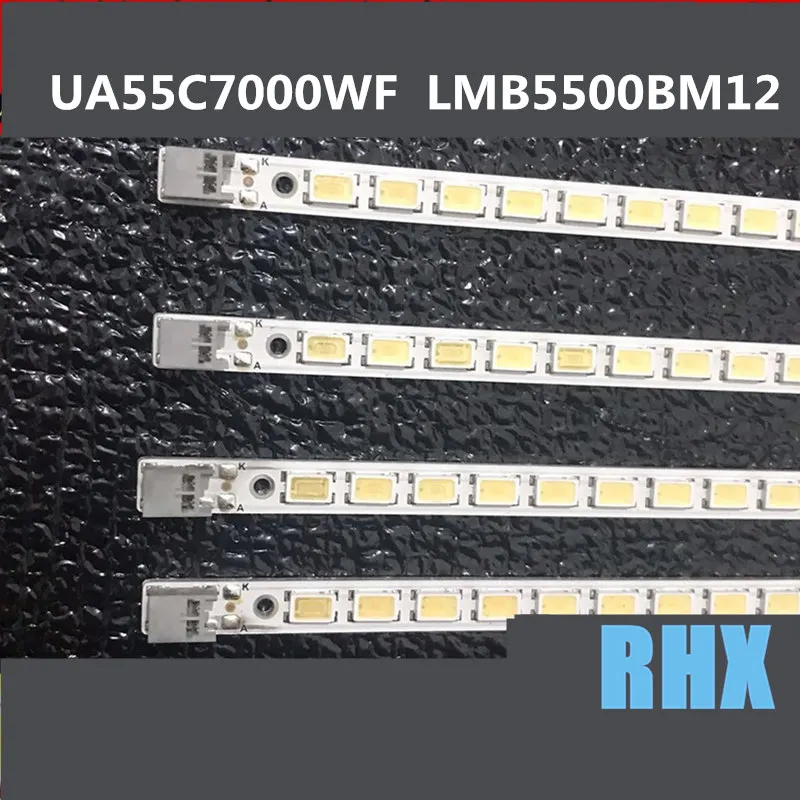 2 шт./лот для samsung UA55C6900VF ЖК-дисплей ТВ Подсветка лампа LMB-5500BM12 экран LJ64-02386A LJ64-02391A 1 шт. = 80LED 617 ММ