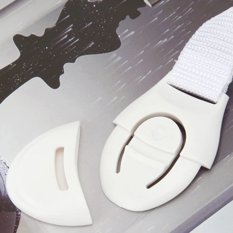 

10 Pcs Drawers Cabinet Door Refrigerator Lengthened Bendy Safety Plastic Locks For Child Kid Baby Hot Sale