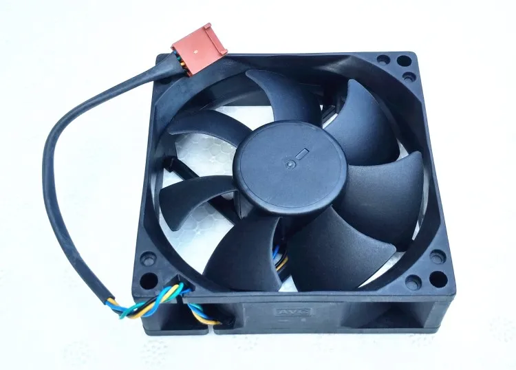 Новый AVC 8025 8 см 4PIN DS08025R12U P059 12 В 0.35A охлаждающий вентилятор|cooling fan|avc 8025cooling fan 12v |