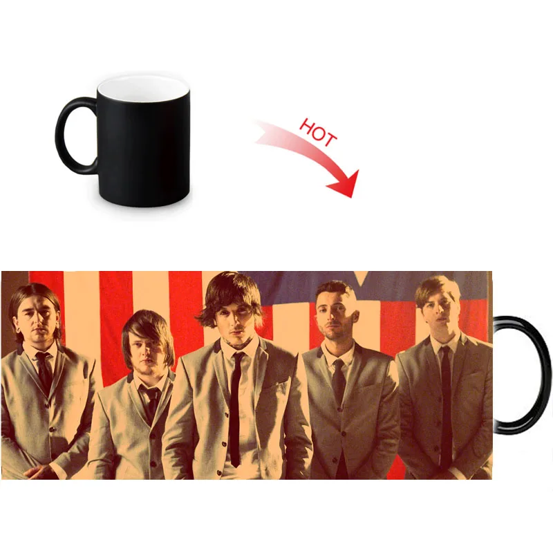 Подарочная коробка упаковка кружки Bring Me the Horizon кружка сделай сам на заказ