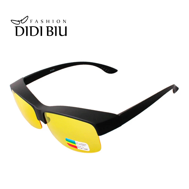

DIDI Polarized Myopia Cover Sunglasses Women Half Frame Night Vision Sun Glasses Men Brand Driving Goggle Clip On Eyewear H863