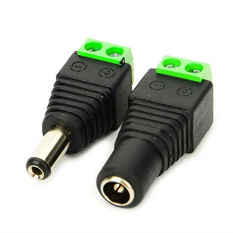 Smart Home & Surveillance 12V DC Female Power Jack Connector Adapter