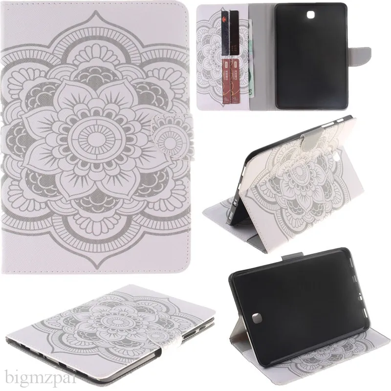 For Samsung Galaxy Tab S2 8.0 Case High Quality Fashion Insider Painting PU Leather Cover Case For Samsung T710 SM-T715 T715 (69)