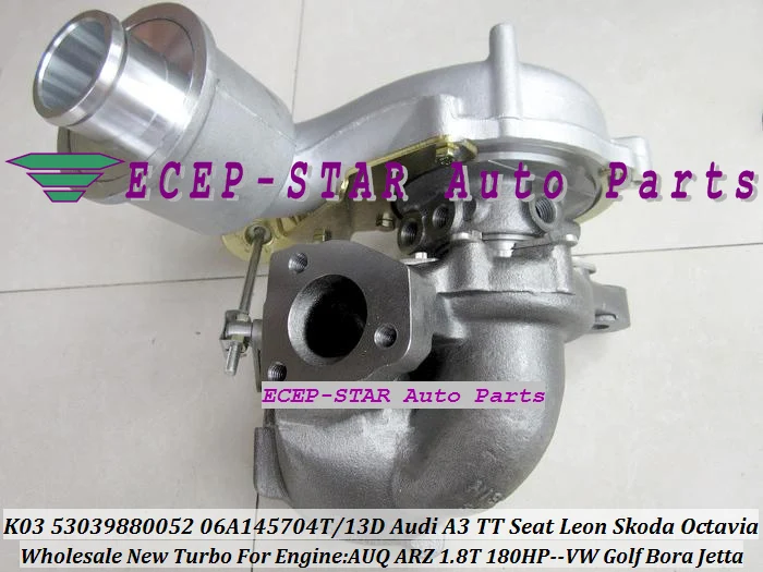 K03 052 53039880052 06A145704T 06A145713D TURBOCHARGER For AUDI A3 TT SEAT Leon SKODA Octavia VW Golf Bora Jetta AUQ ARZ 1.8T (4)