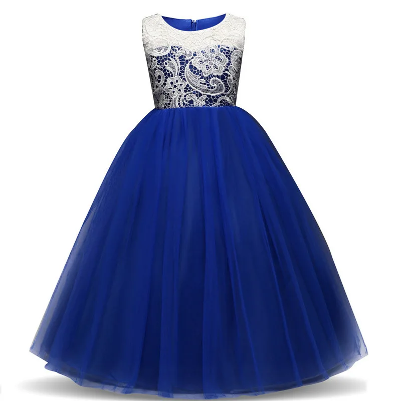 Baby Girls Dresses Party Prom Evening Events Lace Princess Dress Gown