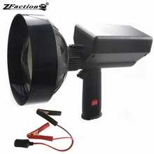 12V 150mm 3500/4500lm 35 W/55 W HID ручной прожектор для охоты, поиска, рыбалки, походов по бездорожью регулируемый луч с гнездовой вилкой