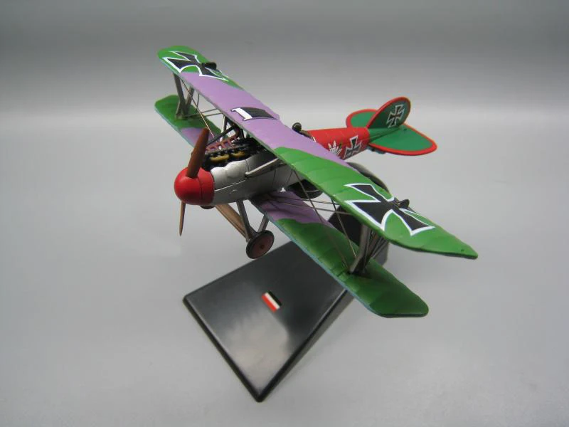 1/72 модель Первой мировой войны Albatros D.V двухъядерный истребитель сплав Коллекционная модель