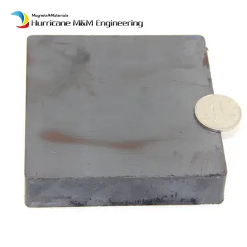 

Ceramic Magnet Block 85x65x18 mm large sized grade C8 Permanent Magnets ferrite Magnets for advertising board home use